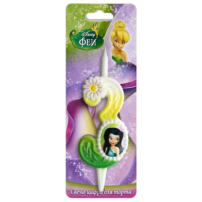 Свеча Цифра 3 Фея 1233