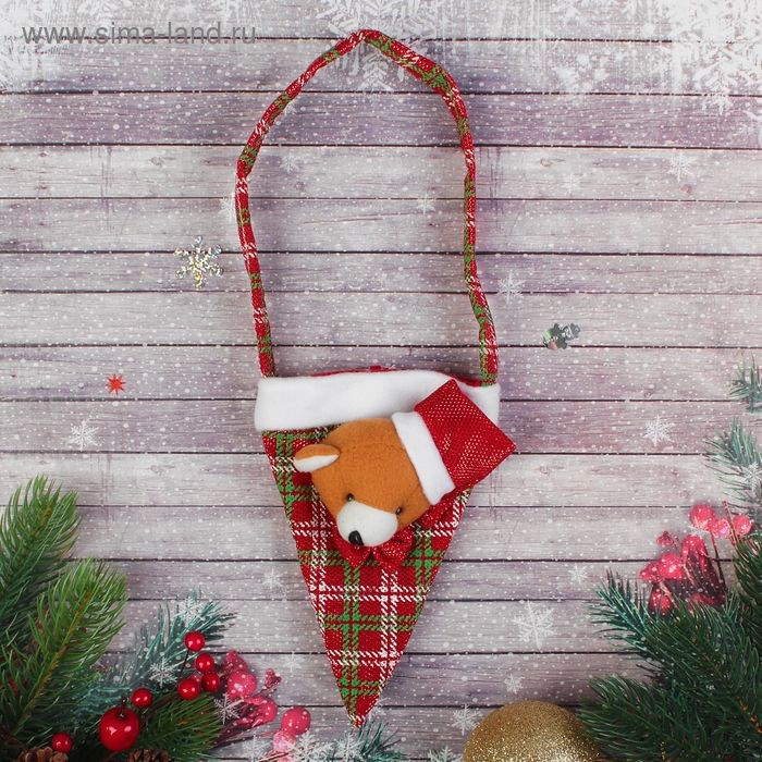 Сумочка Новый год в клетку 2172675 2172675