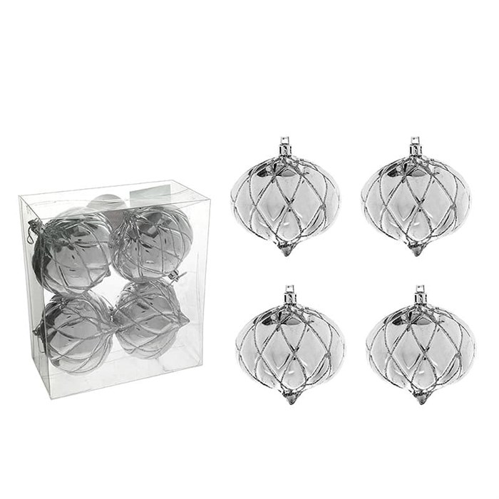 Набор наров пластик d-7см 4шт Луковица сеточка 827122 827122