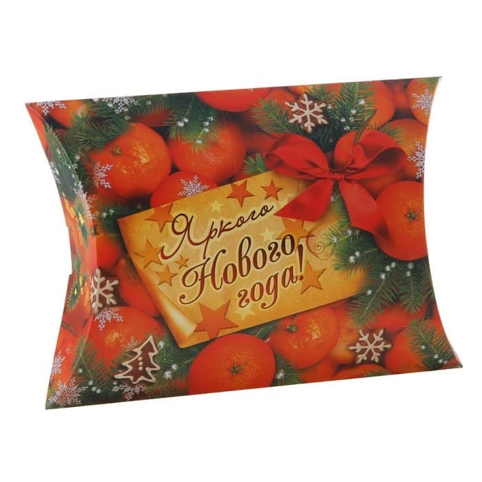 Упаковка для подарка мандарин 11*8*2 232246 232246