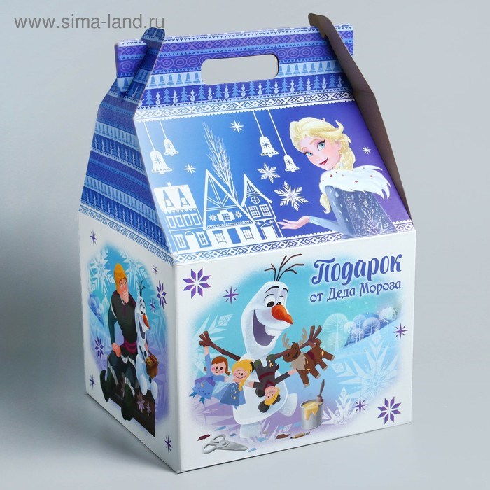 Коробка подарочная складная гигант С Новым Годом Холодное сердце 4503960 4503960