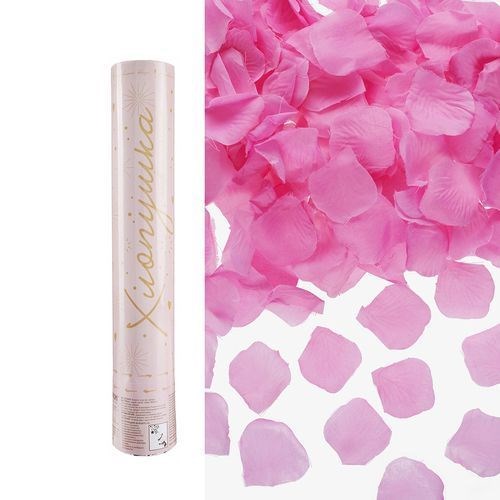 Хлопушка Бумфети 30см Лепестки Розовый 723027 723027