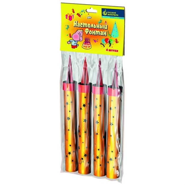 Фонтан настольный 12см 30сек Р4810 Р4810