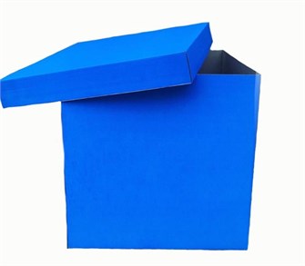 Коробка для шаров 70*70*70 синяя 20000417