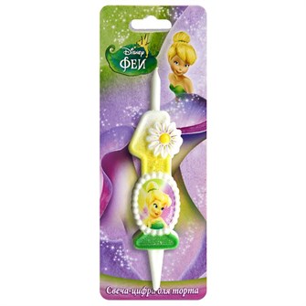 Свеча Цифра 1 Фея 1231