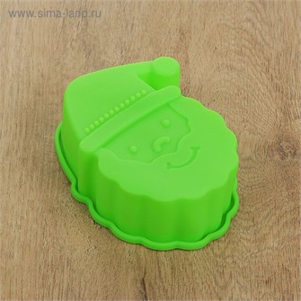 Форма для выпечки Дед Мороз 10х7х3см 1116697 1116697