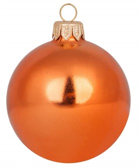 Набор шаров пластик d-8,5см 3шт Оранжевый ТН85108 ТН85108