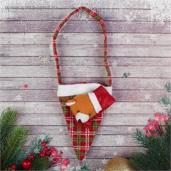 Сумочка Новый год в клетку 2172675 2172675