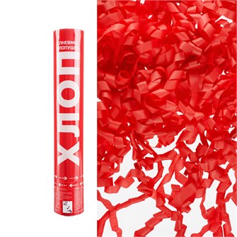 Хлопушка Бумфети 30см Хлопни Бум серпантин Красный 723030 723030