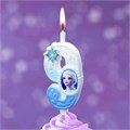 Свеча Цифра 9 Холодное сердце 12см 0799