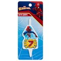 Свеча Цифра 7 Человек-Паук Marvel 3537
