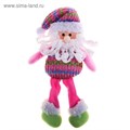 Мягкая игрушка в вязанном свитере Дед мороз 20см 719696 719696